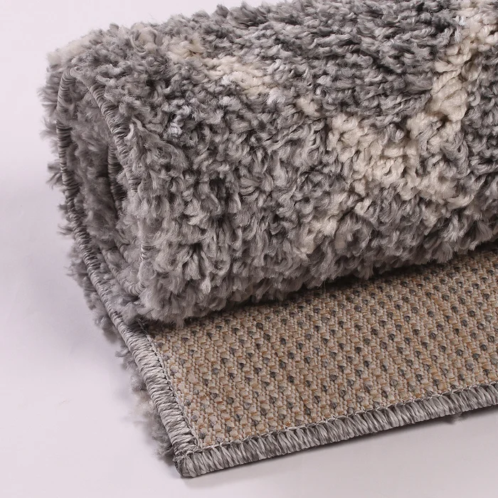 Alfombra Shaggy Magnolia Jacquard 100×150 en Gris - Alfombras, Uruguay | Tiendas Montevideo, vista 3