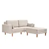 Sofá lineal DOHA con Puff Otomano / ÚLTIMAS UNIDADES en Verde oliva - Sillones y sofás, Uruguay | Unsi, vista 4 de 12