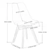 Silla Eames Tapizada - Negro en Negro - Sillas, Uruguay | La Cueva Muebles, vista 7 de 12