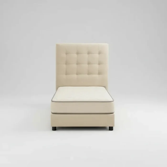 Respaldo de 1 plaza 90cms - Color beige en Beige - Respaldos de cama, Uruguay | Champagne Home, vista 3