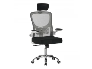 Silla de escritorio con apoya cabeza en disponible Blanco/negro - Sillas de escritorio, Uruguay | Quesal, vista 5