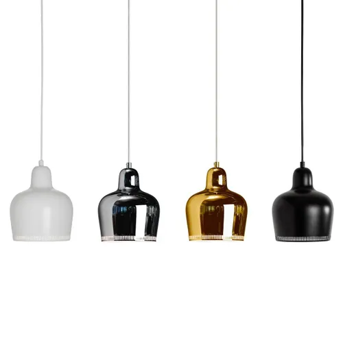 Golden Bell | Alvar Aalto en Multicolor - Lámparas colgantes, Uruguay | Mad for Modern