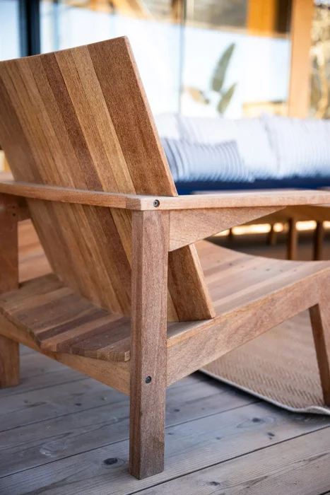 Poltrona Bigua en Madera natural - Butacas, banquetas y puffs, Uruguay | Balcony, vista 3