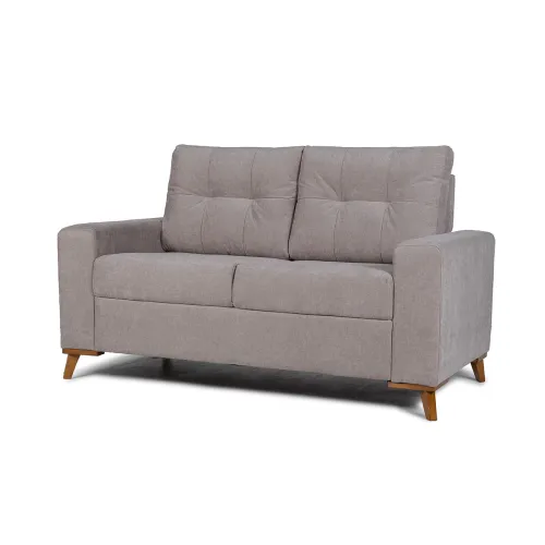 Sofá Katrina - Tela Microfibra - 2 cuerpos - 10287 (Tostado) en Marrón - Sillones y sofás, Uruguay | NYR