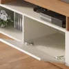 Rack Tv Panel Led Lcd Mueble Living Comedor Humaita en OFF WHITE MATTE/FREIJO - Escritorios y sillas de escritorio, Uruguay | Soy Hogar, vista 10 de 10