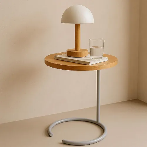 Mesa Lateral/Arrime Horse en Gris - Muebles, Uruguay | Indrana