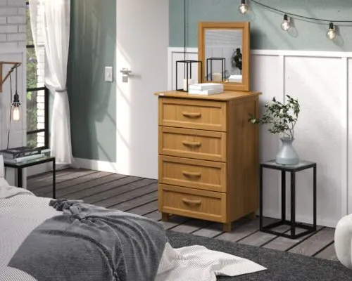Cómoda L/Amazonas en Madera natural - Cómodas, Uruguay | Palermo Casa Deco