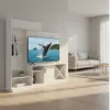 Rack para TV hasta 50" con respisa BLANCO - Muebles para TV, Uruguay | Que Sal Muebleria, vista 3 de 6