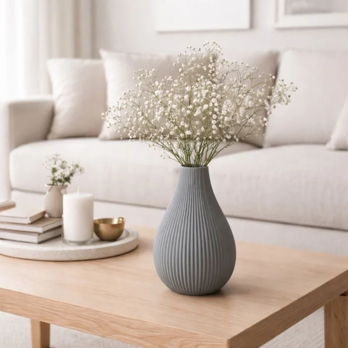 JARRON PASTEL Gris en Gris - Decoración, Uruguay | Viasono
