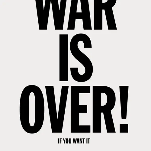 War is over en Blanco - Láminas, Uruguay | Mara Estudio