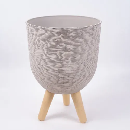 Maceta Teli - Beige en Beige - Decoración, Uruguay | Indian