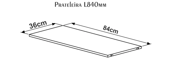 Kit x 2 estantes L840 Estanteria Modular  | 25717 - Bibliotecas, Uruguay | World Vigo