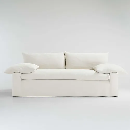 Sofá con funda Leo en Blanco - Sillones y sofás, Uruguay | Pieza Clave