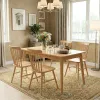 Mesa de comedor 120 cm – Madera maciza – Boston - Mesas de comedor, Uruguay | Berna home, vista 2 de 2