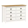 Cómoda Pino Natural-beige Topazio en Blanco - Cómodas, Uruguay | Divino, vista 2 de 5