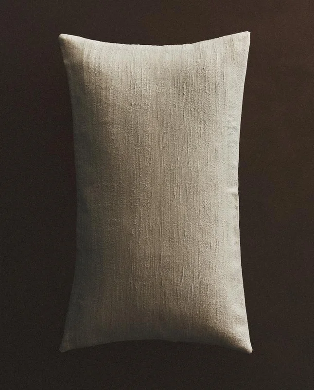 FUNDA COJÍN SEDA en Beige - Textiles, Uruguay | Zara Home, vista 6