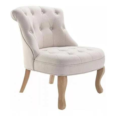 Butaca Luis XV - Beige en Beige - Butacas, banquetas y puffs, Uruguay | La Cueva Muebles, vista 14