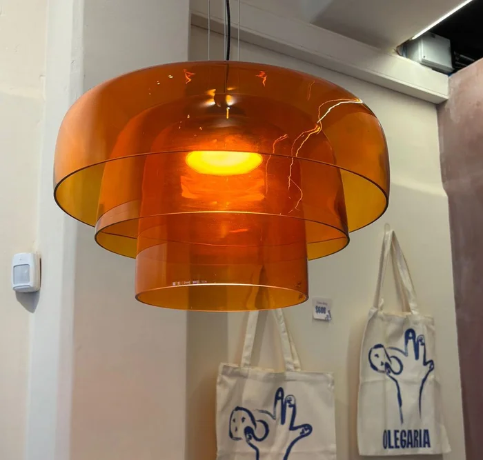 LUMINARIA BOCCI en Naranja - Lámparas colgantes, Uruguay | Berlina Store