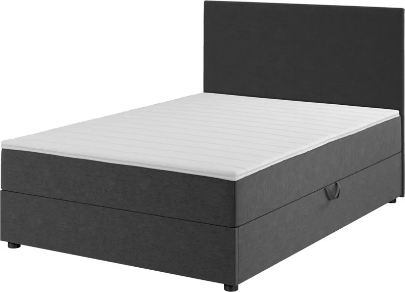 Cama cont almac 2 Plazas 140x200 PLUS C40 gr-40 en Gris - Dormitorio, Uruguay | JYSK