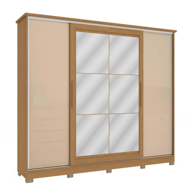 Placard 4 Puertas Mdp Natural-beige Heritage en Madera natural - Roperos y placares, Uruguay | Divino, vista 5
