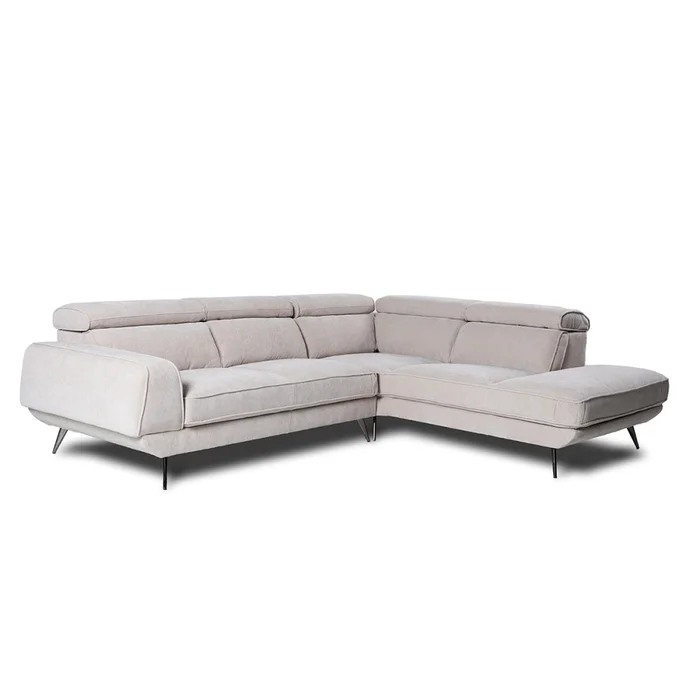 Rinconera Versatile - Tela Microfibra - Chaise Derecho - 6686-4 Beige en Beige - Sillones y sofás, Uruguay | Nyr, vista 4