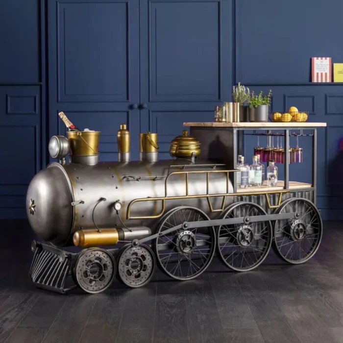 MESA DE BAR STEAMLOCK Grisgrafito  en Amarillo - Mesas de comedor, Uruguay | Viasono