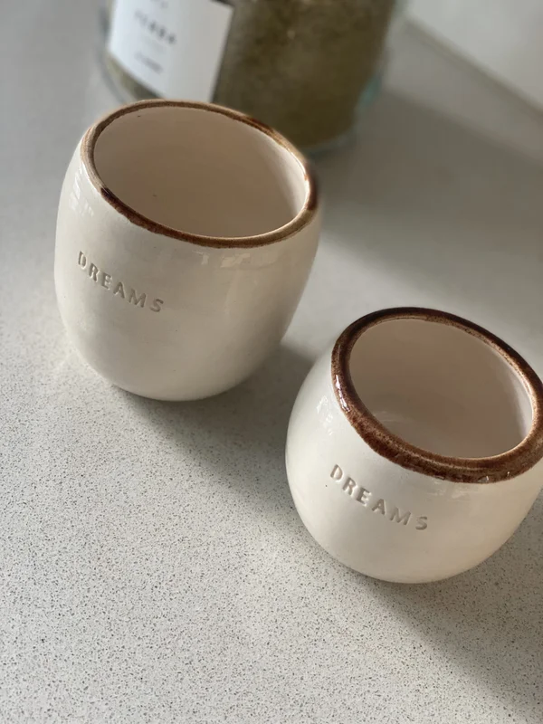 Mate grande en crudo con borde tierra - Decoración, Uruguay | Dreams On Time, vista 11