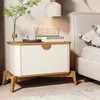Mesa De Luz 1 Puerta 4 Patas Mdp Off White Natural - Mesas de luz, Uruguay | Muebles Express, vista 2 de 4