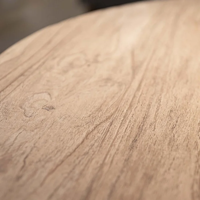 Mesa De Comedor Pino Blanco Redonda Ne02 en Multicolor - Mesas de comedor, Uruguay | Divino, vista 4