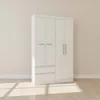 Placard Ropero 4 Puertas Mdp Blanco 0400r Viena en Blanco - Roperos y placares, Uruguay | Divino, vista 1 de 3