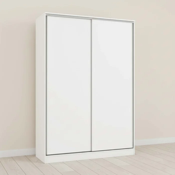 Placard 2 Puertas Mdp Blanco Oxford en Blanco - Roperos y placares, Uruguay | Divino