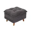Poltrona reclinable Con Puff - Luxor - Gris en Gris - Sillones y sofás, Uruguay | Ecowood, vista 5 de 5