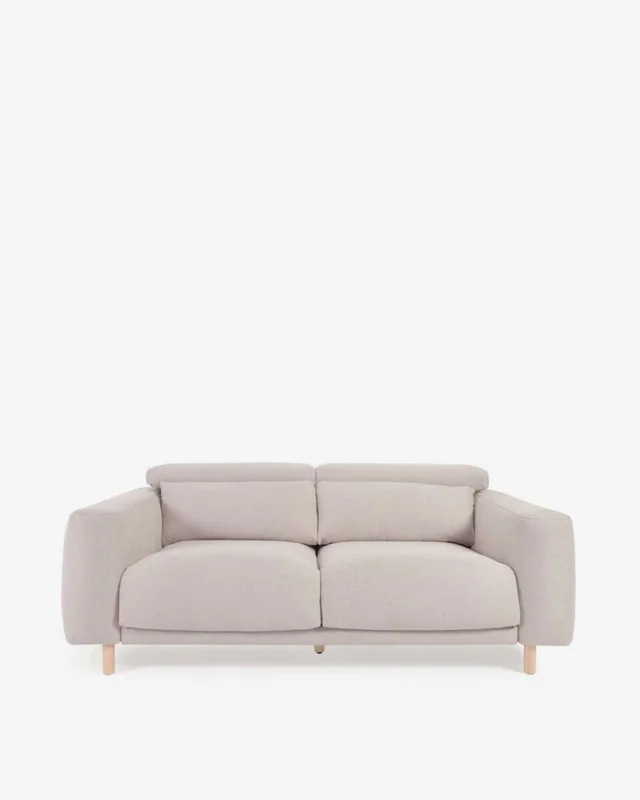 Sofá Singa 3 Plazas - Beige 215 Cm en Beige - Sillones y sofás, Uruguay | Kavehome, vista 6