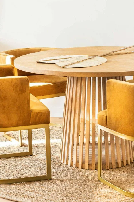 PALMA PARA PARED - BAMBOO Y FIBRAS en Madera natural - Decoración de pared, Uruguay | La Iberica, vista 9