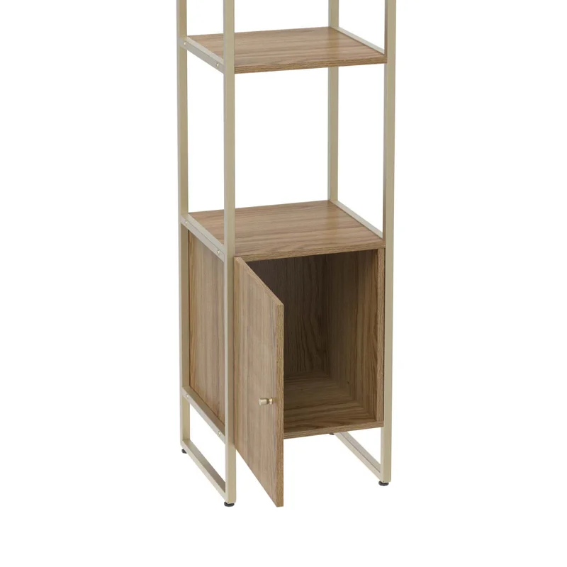 Estantería Mdf-y-metal Voss en Beige - Bibliotecas, Uruguay | Divino, vista 5
