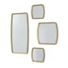 ESPEJO FRAME 60X60. ESPEJO PLATA LACA BRONCE en Cobre - Espejos, Uruguay | Champagne Home, vista 3 de 5