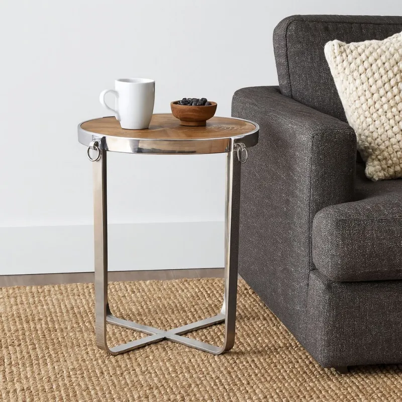 MESA AUXILIAR OTTIMO Natural en Multicolor - Mesas de comedor, Uruguay | Viasono