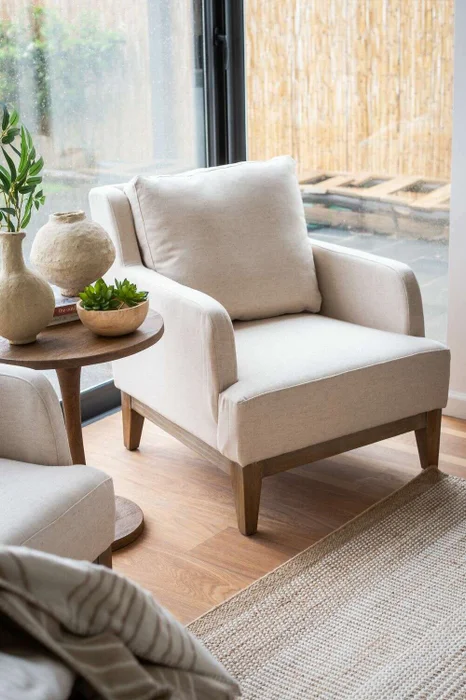 BERGERE DE LINO - LUSTRE NATURAL en Beige - Sillones y sofás, Uruguay | La Iberica, vista 5