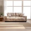 HELLEN- SOFA 2 CUERPOS LE MANS TELA MARRON TOSTADO - Sillones y sofás, Uruguay | Alfa Ventas, vista 2 de 5
