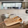Tabla panera de madera con bolsita de lino - Decoración, Uruguay | Dreams On Time, vista 4 de 10
