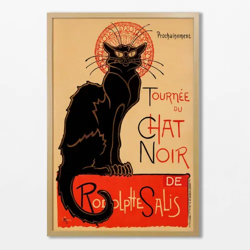 Tournée du Chat noir en Multicolor - Láminas, Uruguay | La Cuadrería