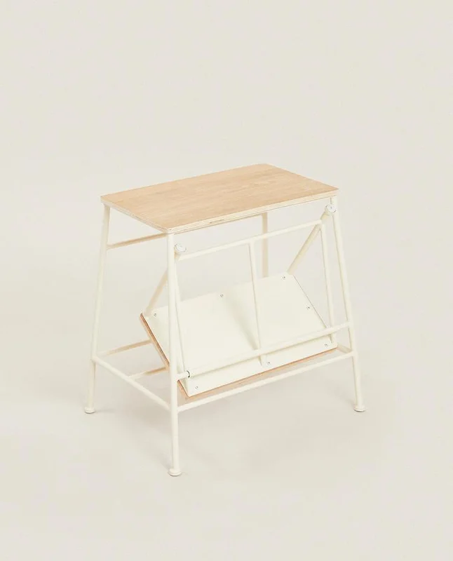TABURETE ESCALERA MADERA DOS PELDAÑOS - Aparadores y recibidores, Uruguay | Zara Home, vista 7