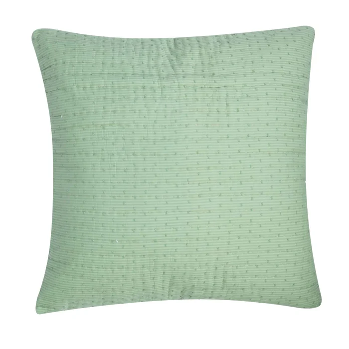 Almohadón Algodon Verde Lanark en Verde - Textiles, Uruguay | Divino