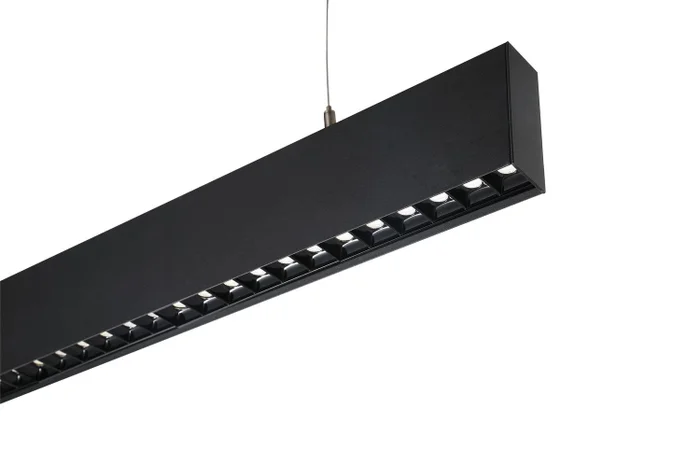 Hasel 1194mm en Negro - Lámparas colgantes, Uruguay | Darko Lighting