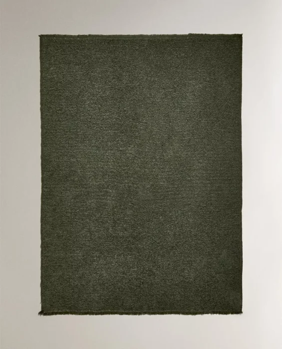 MANTA CHENILLA en Verde - Textiles, Uruguay | Zara Home, vista 2