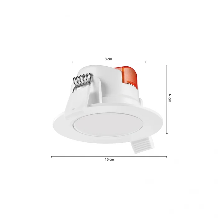 Downlight LED Outdoor C8S 5W Luz Cálida en Blanco - Lámparas colgantes, Uruguay | Serlux, vista 5