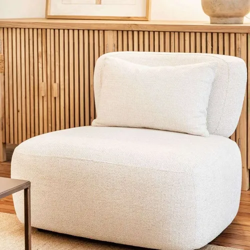 SILLON / BUTACA FOA - 1 CUERPO en Off-white - Butacas, banquetas y puffs, Uruguay | La Iberica