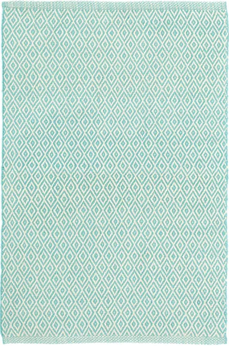 CRYSTAL AQUA/IVORY INTERIOR/EXTERIOR en Turquesa - Alfombras, Uruguay | Sentido Jose Ignacio