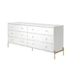 Cómoda Aparador Jasper 1.82 - White Gloss Gold - Cómodas, Uruguay | Rústico Hogar, vista 2 de 4