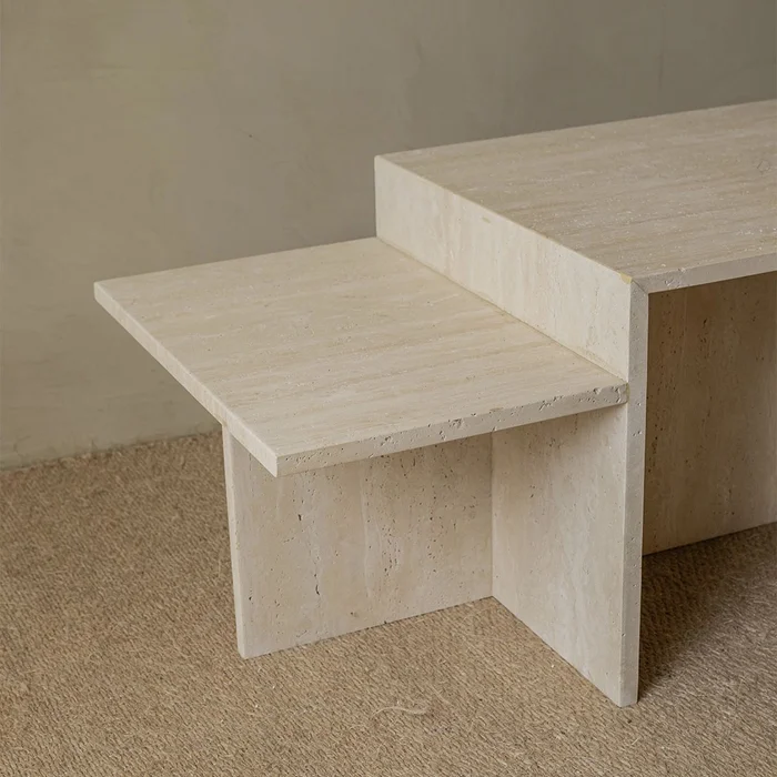 Mesa ratona Escada en Beige - Mesas de living, Uruguay | De Arcos, vista 3